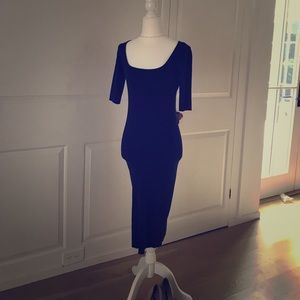 Navy blue Ralph Lauren Black Label dress.